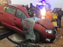 Tokat’ta 3 aracın karıştığı sis kazası: 1 ölü, 9 yaralı 